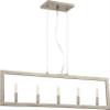 Craftmade 44975-GT Portrait Geometric Island Chandelier Lighting, 5-Light, 300 Watts, Gold Twilight (5"W x 10"H) view 1