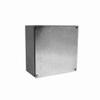 Milbank 886-WSC2 NEMA 1/3/12 Polyester Powder Coated Galvanized Over Phosphatized Steel Gasketed Screw Cover Junction Box 8 Inch x 8 Inch x 6 Inch ANSI 61 Gray CNSP view 1