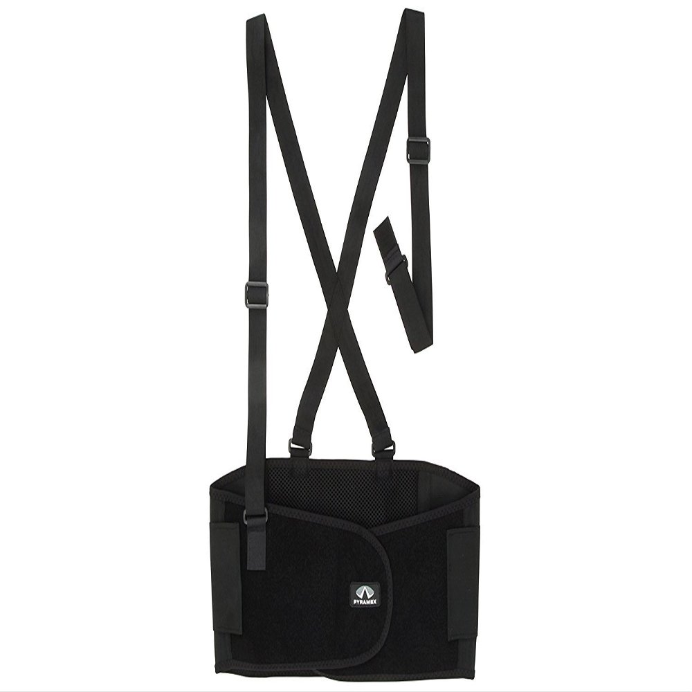 Pyramex Safety BBS3002XL General Use Back Support-Standard Weight, 2X-L, 2X Large