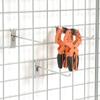Grid Wall Peg Hook, Steel, 10"K - Lot of 12 view 2