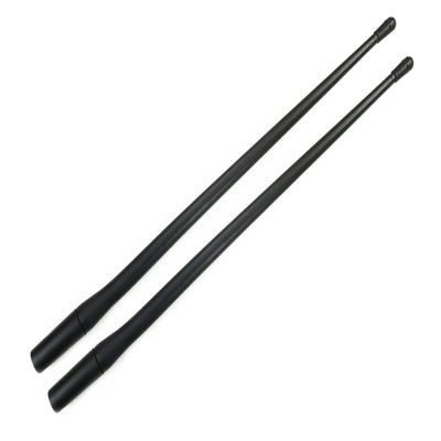 Votex - 13 Inch Flexible Rubber Antenna for Harley Davidson Touring Road Glide CVO FLTRSE3 (2009) - 2 Pack