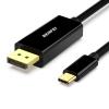 BENFEI USB C to DisplayPort 1.8 Meter Cable(8K@60Hz 4K@144Hz), USB Type-C to DP Adapter [Thunderbolt 3/4 Compatible] with iPhone 15 Pro/Max, MacBook Pro/Air 2023, iPad Pro, iMac, S23, XPS 17 and More view 1