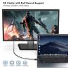 BENFEI USB C to DisplayPort 1.8 Meter Cable(8K@60Hz 4K@144Hz), USB Type-C to DP Adapter [Thunderbolt 3/4 Compatible] with iPhone 15 Pro/Max, MacBook Pro/Air 2023, iPad Pro, iMac, S23, XPS 17 and More view 2
