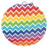 Amscan 241600.90 Paper Lanterns 15 1/2 inches Rainbow view 1