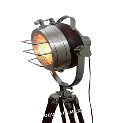 THOR INSTRUMENTS Hollywood Unique Floor Lamp Chrome Focus Light Vintage Style Nautical Home Dcor Rustic Vintage Home Decor Gifts