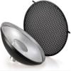 Godox AD-S3 Beauty Dish Reflector with Honeycomb Cover for AD200Pro II AD200Pro AD200 Pocket Flash AD180 AD360 AD360II Flash Speedlite view 2