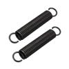 uxcell Extension Spring - 2.5mm Wire Dia, 18mm OD, 110mm Free Length Spring Steel Small Dual Hook Tension Spring 2 Pcs view 1