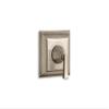 Kohler TS463-4V-BV Memoirs Series Deco Lever Handle, Spout, 2.5 GPM Showerhead Stately Rite-Temp Bath and Shower Valve Trim, Vibrant Brushed Nickel view 1