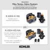 Kohler TS463-4V-BV Memoirs Series Deco Lever Handle, Spout, 2.5 GPM Showerhead Stately Rite-Temp Bath and Shower Valve Trim, Vibrant Brushed Nickel view 2