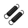uxcell 2pcs Extension Spring 2.5mm Wire Dia, 18mm OD, 80mm Free Length view 1