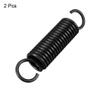 uxcell 2pcs Extension Spring 2.5mm Wire Dia, 18mm OD, 80mm Free Length view 3