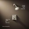Kohler TS462-4V-BN Memoirs Stately Shower TRM, Deco, Vibrant Brushed Nickel view 4