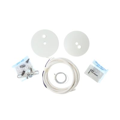 Lightolier C4CCWX5 Calculite 4" Led Cylinder Cable Mounting Kit, Dim White