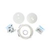 Lightolier C4CCWX5 Calculite 4" Led Cylinder Cable Mounting Kit, Dim White view 1
