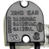 ZE-109 E89885 2 Wire Pull Light Switch Replacement Repair Kit On-Off 1 Circuit 1 Position Single Pole Single Through SPST 6A125VAC 3A250VAC for Ceiling Fans, Wall Sconces, Floor Table Lamps - Brass view 2