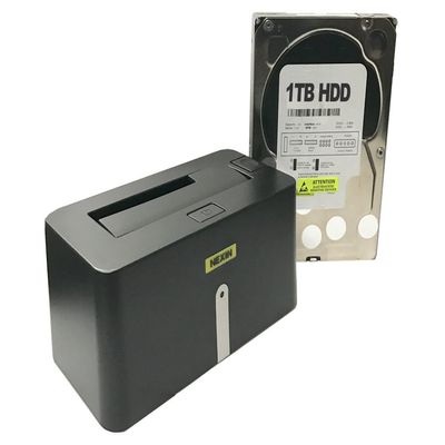 NEXIN NEX-DS1U3 USB 3.0 Hard Drive Docking Station + WL 1TB 3.5" SATA Hard Drive (Combo) - Retail