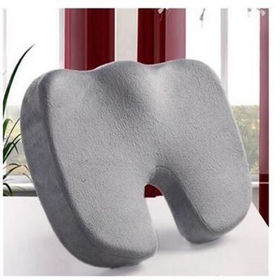 DUOJIN 1pc Gray Car Seat Cushion Protector Sit Cover Mat Pad Protect Lower Back Spinal