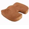 DUOJIN 1pc Coffee Car Seat Cushion Protector Sit Cover Mat Pad Protect Lower Back Spinal view 1