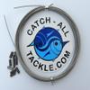 Catch All Tackle 49-Strand Cable Vinyl Coated 7x7 Stainless Steel Kit 30ft 175lb 1.0mm w/10 1.3mm crimps view 1