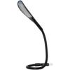 i2 Gear USB Reading Lamp with 14 LEDs Dimmable Touch Switch and Flexible Gooseneck for Notebook Laptop, Desktop, PC and MAC Computer + On/Off Setting (14 LED, Black) view 1