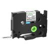 GREENCYCLE Compatible for TZe-221 TZe221 TZ221 TZ-221 AZE Tape 9mm 0.35 Inch 3/8" Black on White Laminated Label Tape for Ptouch PTD210 PT-H100 PTH110 PT-D400AD PTD600 PT-1290, 1 Pack view 1
