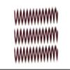 Spiral Coil Binding Spines 9mm x 305mm, Maroon, 100/Pack view 1