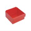 QUANTUM STORAGE SYSTEMS QED801RD Super Tuff Euro Heavy Duty Parts Organizer Red Bins 12" L x 12" W x 5" H 12 Pack view 1