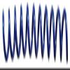 Spiral Coil Binding Spines 9mm x 305mm, Mid Blue, 100/Pack view 1