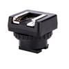 JJC Microphone & LED Light Cold Shoe Adapter Converter for Sony FDR-AX53 AX43 AX45 AX33 AX60 AX100 AX700 HDR-CX675 CX680 CX900 CX400E CX510E CX610E and More Sony Camcorder with Multi Interface Shoe view 1