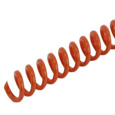 Spiral Coil Binding Spines 9mm x 305mm, College Orange, 100/Pack