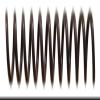 Spiral Coil Binding Spines, Chocolate Brown, 9mm x 305mm, 100/Pack view 1