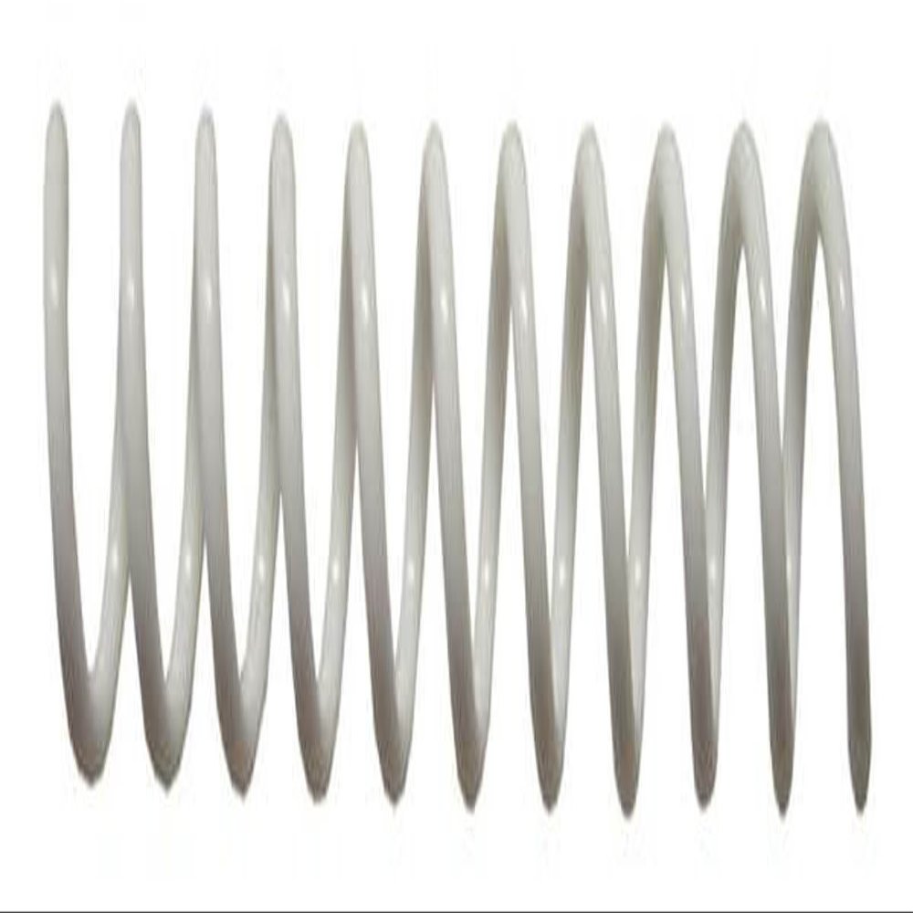 Spiral Coil Binding Spines 9mm x 381mm, White, 100/Pack