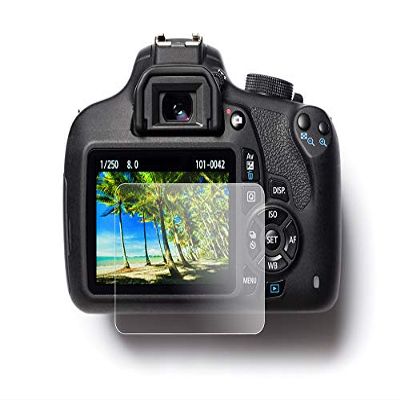 easyCover tempered glas Screen Protector Ultra Thin for Canon 7D2