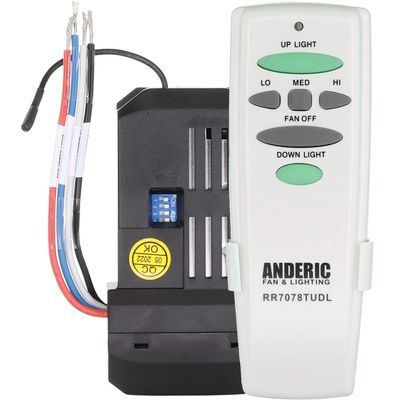 Anderic Replacement Universal Remote Control Conversion Kit with Dimming