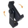 DaVoice Tripod Phone Mount Adapter, 360 Rotating Holder, Compatible with iPhone Smartphone Camera Stand, Universal Cell Phone Attachment Clip Clamp view 2