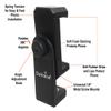 DaVoice Tripod Phone Mount Adapter, 360 Rotating Holder, Compatible with iPhone Smartphone Camera Stand, Universal Cell Phone Attachment Clip Clamp view 3