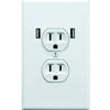 Realistic Fake Electrical Outlet Prank Sticker 10 Pack. Easy To Apply Strong Adhesive Gag Power Socket and USB. Fun Stickers to Confuse Festival Goers, Bar Patrons, Airport Travelers & House Guests view 1