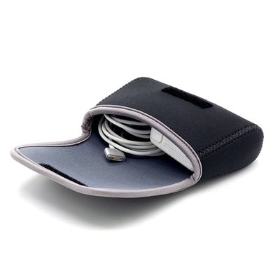 LENTION Storage Small Pouch Bag Cases for Accessories Laptop MacBook Power Adapter, Wireless Mouse, iPhone Charger, Cellphone, Power Bank, Cord Travel Cable Electronic Organizer - Dark Gray