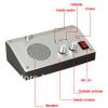 HIGOO ZDL-9908 Bank/Office/Store/Station Counter Window Intercom System, Dual-Way Intercommunication Microphone, Interphone System view 3