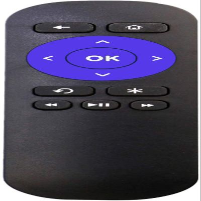 USARMT New Replaced Remote for Roku Player LT HD XD XS 1 2 3 with 12 Keys, NOT for Roku Stick HDMI TV