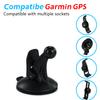 EKIND Replacement Cradle and Removable Car Windscreen Windshield Suction Cup Mount 17mm Swivel Ball GPS Holder Compatible for Garmin GPS Nuvi -Black view 3