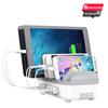 ORICO USB Charging Station, 120W Charging Docking Organizer for Multiple Devices, 10-Ports USB Charging Station Compatible with iPad, iPhone, Tablet, Kindle and Cell Phones (Cables not Included) view 2