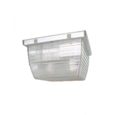 Ark Lighting 12" Square Canopy Light (Pan Type) ASM12P-2PL42 2 X 42W Compact Fluorescent 120/277V