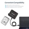 StarTech.com Dual-Bay USB 3.1 to SATA Hard Drive Docking Station, USB 3.1 (10 Gbps), External 2.5/3.5" SATA I/II/III, SSD/HDD Docking Station, Hot-Swap Hard Drive Bay, Top-Loading (SDOCK2U313) view 4