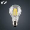 Low Voltage Retro LED Filament Lamp E27 6w 12V 24V 36V A60 Clear Glass Shell Edison Led Bulb AC/DC12-36V for RV Camper Marine,Solar Power Light and Off Grid 6-Pack view 3