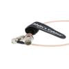 Alvin's Cables BNC Female to DIN 1.0 2.3 Male Right Angle RG179 75Ohm Cable for Blackmagic 30CM view 3