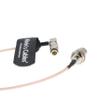 Alvin's Cables BNC Female to DIN 1.0 2.3 Male Right Angle RG179 75Ohm Cable for Blackmagic 30CM view 4