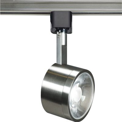 Nuvo TH405 One Light Track Head, Brushed Nickel