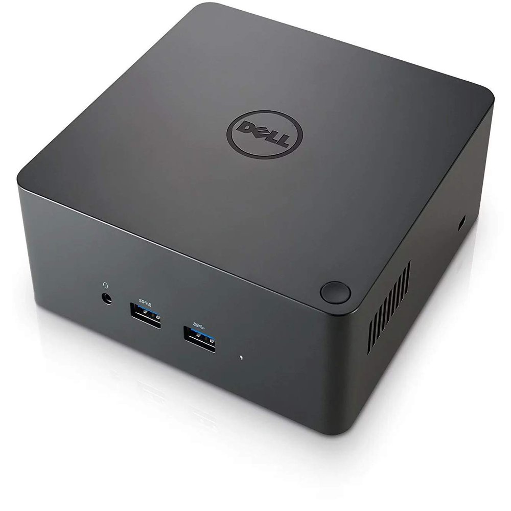 Dell TB16 Thunderbolt 3 (USB-C) Docking Station with 180W Adapter, Black, Model:452-BCNP