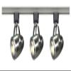 Nuvo Lighting TK417 Contemporary Modern Three Light Track Kit in Pwt, Nckl, B/S, Slvr. Finish, 48.00 inches view 2